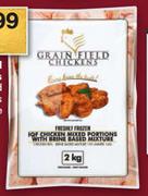 Grain Field Chickens Frozen Mixed Chicken Portions With 15% Brine-2kg