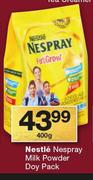 Nestle Nespray Milk Powder Doy Pack-400g