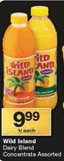 Wild Island Dairy Blend Concentrate-1Ltr Each