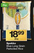 Spekko Blue Long Grain Parboiled Rice-2kg