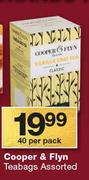 Cooper & Flyn Teabags-40 Per Pack