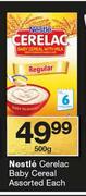 Nestle Ceralac Baby Cereal-500g Each
