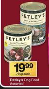 Petley's Dog Food-775g Each