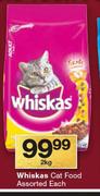 Whiskas Cat Food-2kg Each