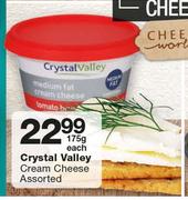 Crystal Valley Cream Cheese-175g Each