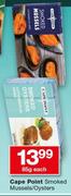 Cape Point Smoked Mussels/ Oysters-85g Each