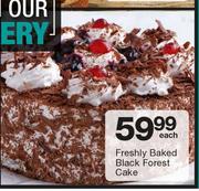 Freshly Baked Black Forest Cake-Each