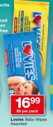 Lovies Baby Wipes-80 Per Pack