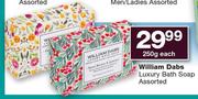 William Dabs Luxury Bath Soap-250g Each