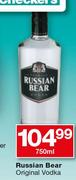 Russian Bear Original Vodka-750ml