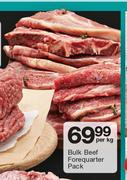 Bulk Beef Forequarter Pack-Per kg