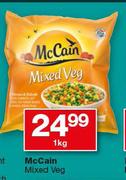 McCain Mixed Veg-1Kg
