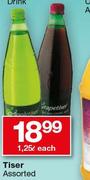 Tiser Assorted-1.25Ltr Each