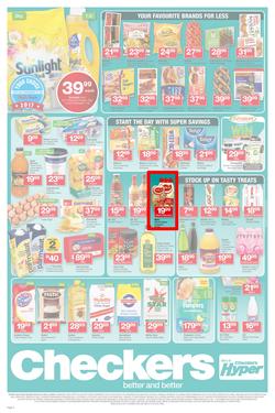 Checkers KZN : Brand Period Specials (06 Aug - 12 Aug 2018), page 3