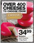 Babybel Soft Cheese-110g Each