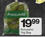 Avocados-1kg Bag