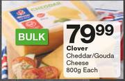 Clover Cheddar/Gouda Cheese-800g Each