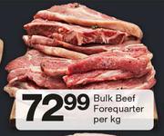 Bulk Beef Forequarter-Per kg