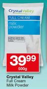 Crystal Valley Full Cream Milk Powder-500g