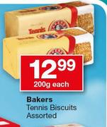 Bakers Tennis Biscuits-200g Each