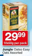 Jungle Oatso Easy Oats-10x50g Per Pack