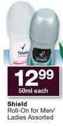 Shield Roll-On For Men/Ladies-50ml Each