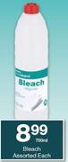 Housebrand Bleach-750ml Each