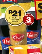 Coo-ee Cold Drink-3x1.5Ltr