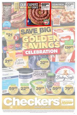 Checkers  KZN : Golden Savings (09 Jul - 15 Jul 2018), page 1