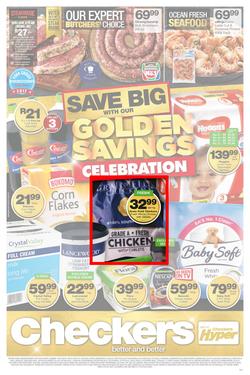 Checkers  KZN : Golden Savings (09 Jul - 15 Jul 2018), page 1
