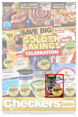 Checkers  KZN : Golden Savings (09 Jul - 15 Jul 2018), page 1