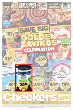 Checkers  KZN : Golden Savings (09 Jul - 15 Jul 2018), page 1