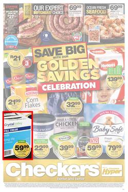 Checkers  KZN : Golden Savings (09 Jul - 15 Jul 2018), page 1