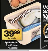 Spoonfulls Ice Cream Assorted-2Ltr Each