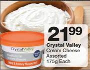 Crystal Valley Cream Cheese Assorted-175g Each