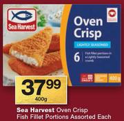Sea Harvest Oven Crisp Fish Fillet Portions Assorted-400g Each