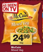 McCain Mixed Veg-1Kg24.99