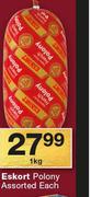 Eskort Polony Assorted-1Kg Each