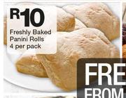 Freshly Baked Panini Rolls-4 Per Pack