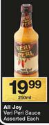 All Joy Veri Veri Sauce Assorted-250ml Each