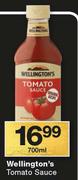 Wellington's Tomato Sauce-700ml