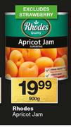 Rhodes Apricot Jam-900g