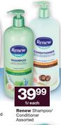 Renew Shampoo/Conditioner-1Ltr Each