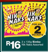 Simba Nik Naks-2x135g