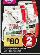 Feline Cuisine Cat Food-2x2kg