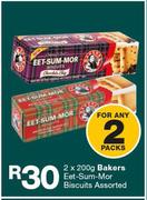 Bakers Eet-Sum-Mor Biscuits-2x200g
