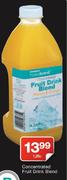 House Brand Concentrated Fruit Drink Blend-1.25L