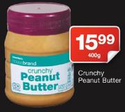 Housebrand Crunchy Peanut Butter-400g