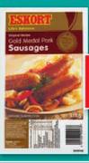 Eskort Gold Medal Pork Sausages-375G