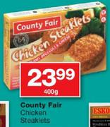 County Fair Chicken Steaklets-400G